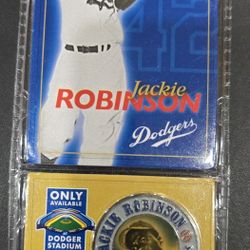 Dodger Collectible Coin Jackie Robinson 