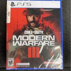 Call Of Duty COD MW3 Modern Warfare 3 For PS5 PlayStation 5