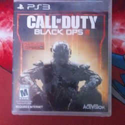 PS3 COD Black OPS 3
