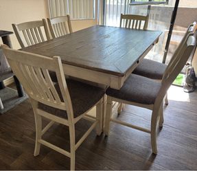 Bolanburg Counter Height Dining Table Set