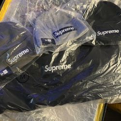supreme box logo hoodie beanie. read description for size price and color 