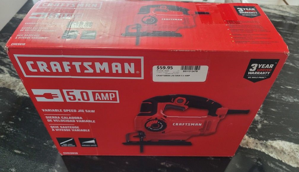 Craftsman Variable Speed Jig Saw
