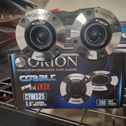 New!! Orion Bullet Tweeters 