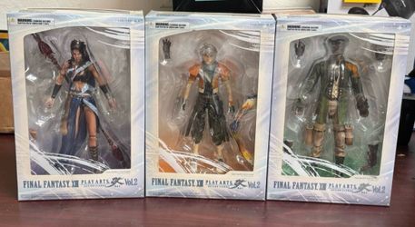 Play Art Kai final fantasy 3 figure lot