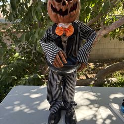 Pumpkin Head Decoration