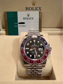 Rolex GMT-Master II pepsi 40mm jubilee