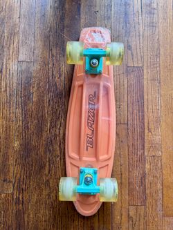Brand New Blazer Mini Cruiser Skateboard – Orange