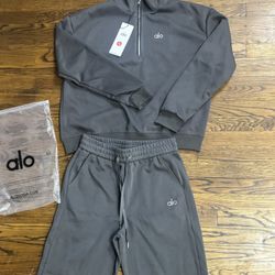 Dark Gray Men’s Alo Set