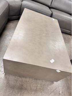 Polly 51” concrete coffee table