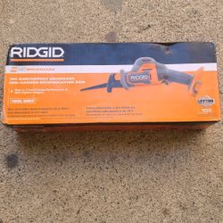 Ridgid 18v Subcompact Brushless One-handed Reciprocating Saw 
