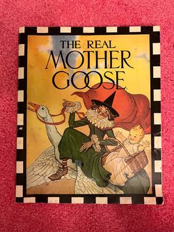 The Real Mother Goose by Blanche Fisher Wright, Soft Cover Book, 1980s