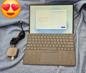 Microsoft Surface Pro X 13" PC Laptop Tablet Windows 8GB RAM 128GB SSD Computer 45W Charger 4G LTE WiFi