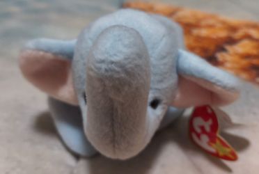Elephant beanie baby