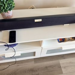 Vizio Soundbar With Remote And Cables