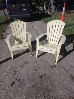 Too heavy resin Adirondack chairs the price is firm