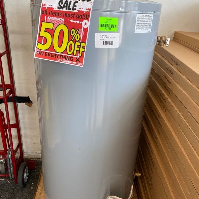 AO SMITH FCG-75 74 Gallon ProLine Water Heater 0O4 for Sale in Katy, TX -  OfferUp