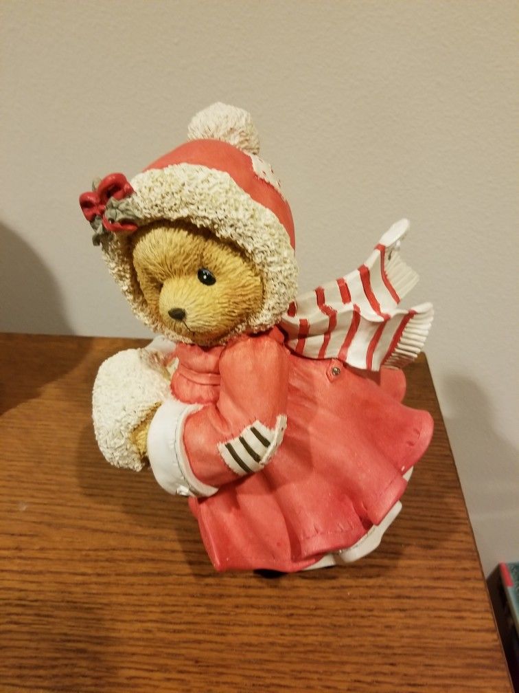 Cherished Teddies Alice Cozy Warm Wishes Coming Your Way 1993, Reg #4C3 /538