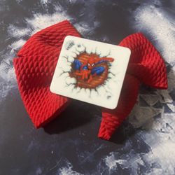 Spiderman Hair Bow
