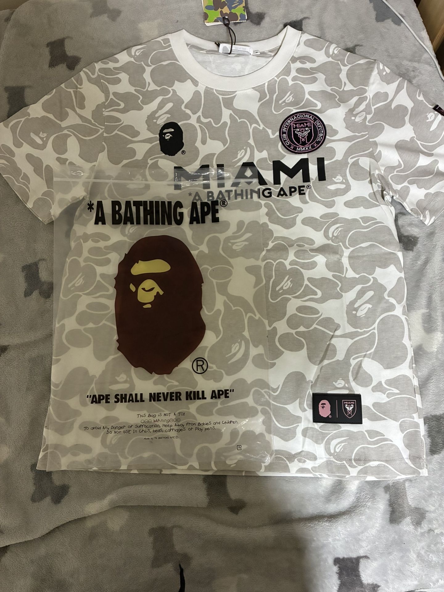 Bape X Inter Mami Jersey 