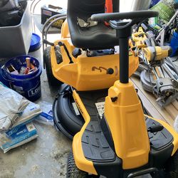 21 inch cadet riding lawnmower