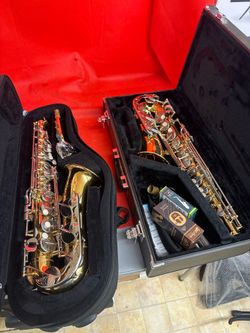 Yamaha Alto Saxophone YAS-26 with New Box of Reeds $850 Each Firm
