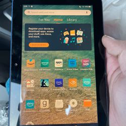 Amazon 7th Generation Fire Tablet 7 + ALEXA ECHO DOT 4TH GEN- 74GB  (Excellent Condition)