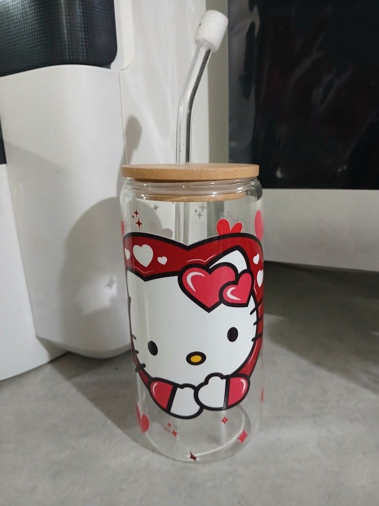 Hellokitty Glass Cup M