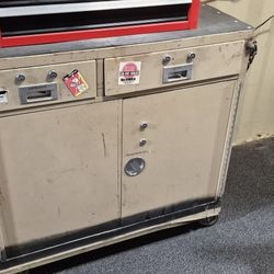 Old Rollng Heavy Duty Metal Cart For Tools