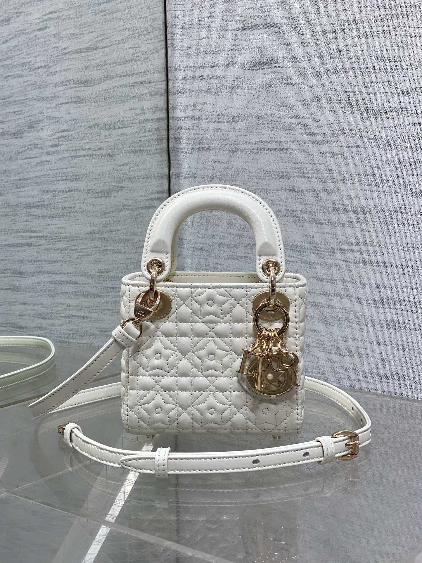 Micro Leather Shoulder Bag 