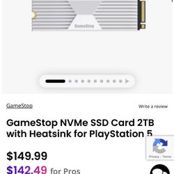 GameStop PS5 2 TB SSD
