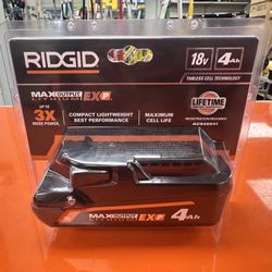 Ridgid 18V 4.0Ah  Lithium-Ion Battery
