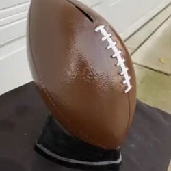Football Coin, Bank Statue