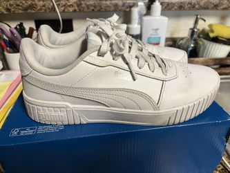 Puma White Tennis