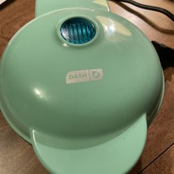 Sale Mini Waffle Maker Aqua