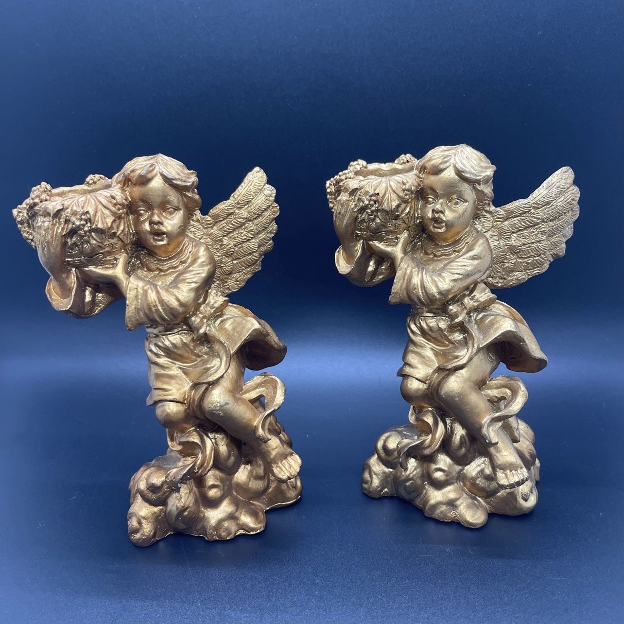 Angel Cherub Candle Holders