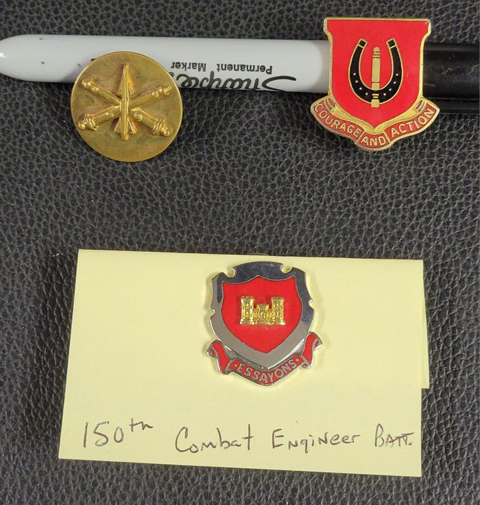 (3) Army Pins