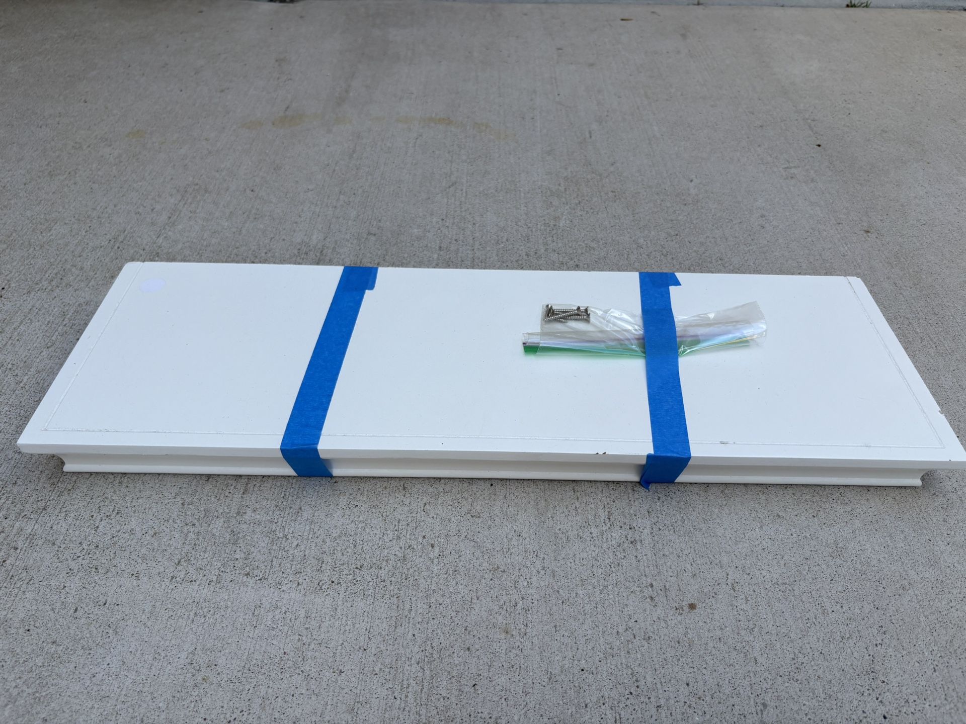 White 24” Floating Shelf