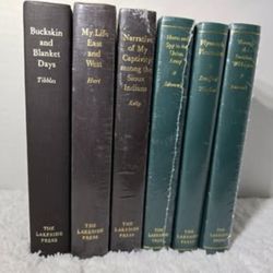 The Lakeside Press Classics R.R. Donnelley & Sons Lot of 6 Books NEW/SEALED