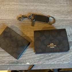 Coach Wallet 3 In 1 Gift Set
