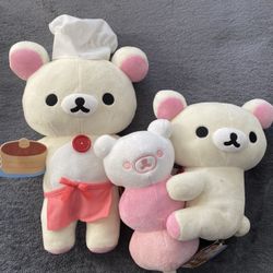 Rilakkuma Plushies