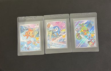 Pokemon TCG - First Partner Illustration Series 1 - Sinnoh Gen 4 - Starter Set