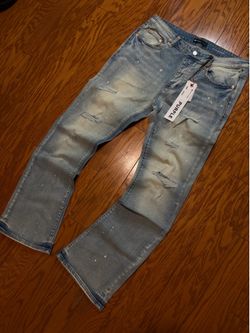 Purple Jeans Flared