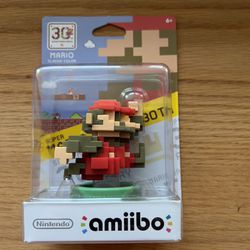 Amiibo Super Mario 8bit 30th Anniversary