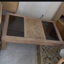 Wooden Heavy Coffee Table 