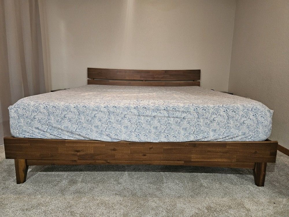 King Bed Frame And Mattress