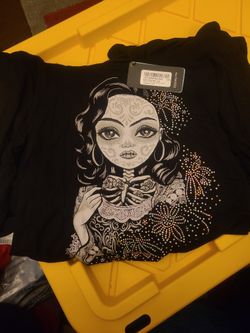 Black Hooded Spandex/poly Top