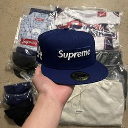 Supreme Box Logo LA Fitted Hat 