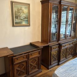 Traditional hutch set 