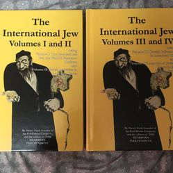 “The International Jew vol. I-IV” by Henry Ford