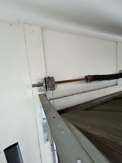 Garage Door Broken Spring Opener Off Track Replace Adjustment And Parts